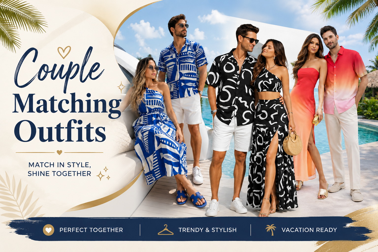How to Style Couple Matching Outfits Without Looking Overdressed