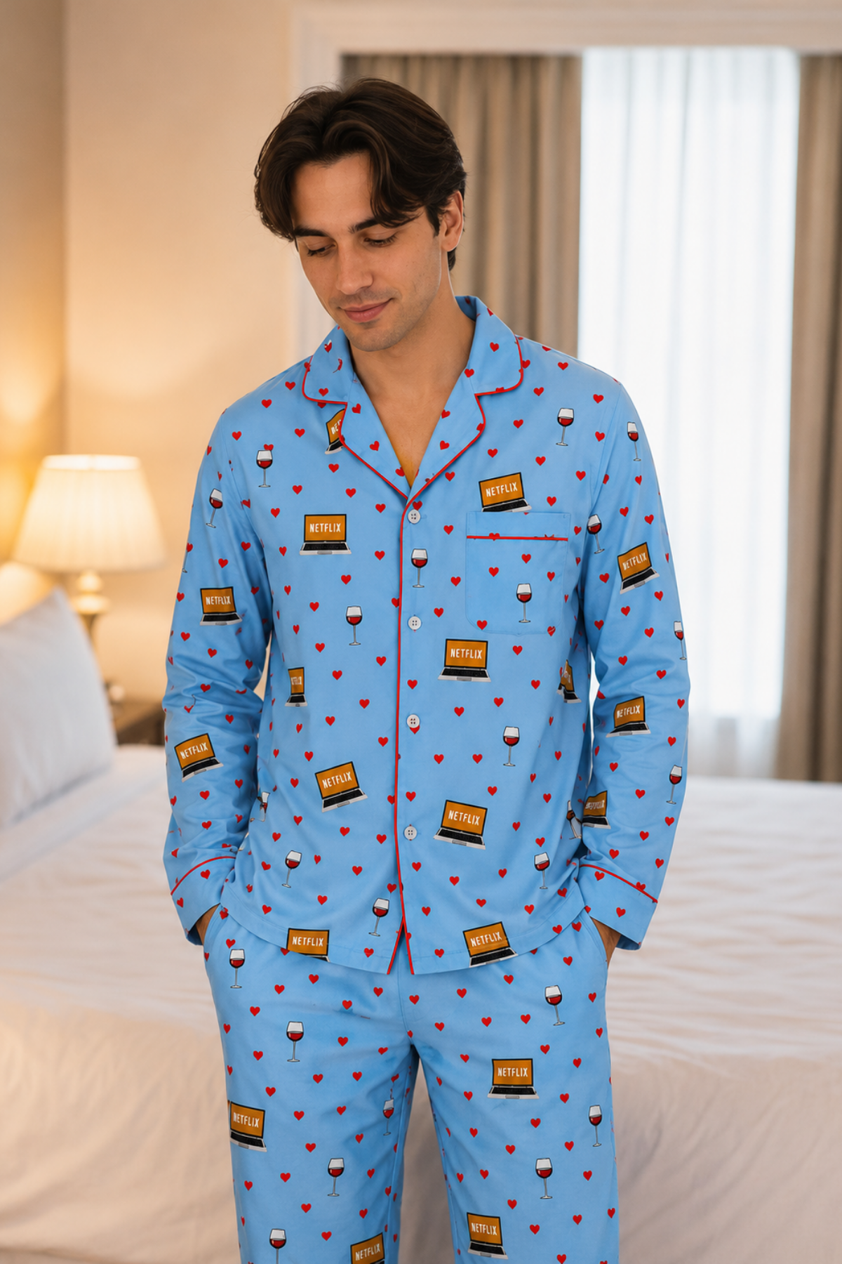 NETFLIX COUPLE NIGHTSUITS SET