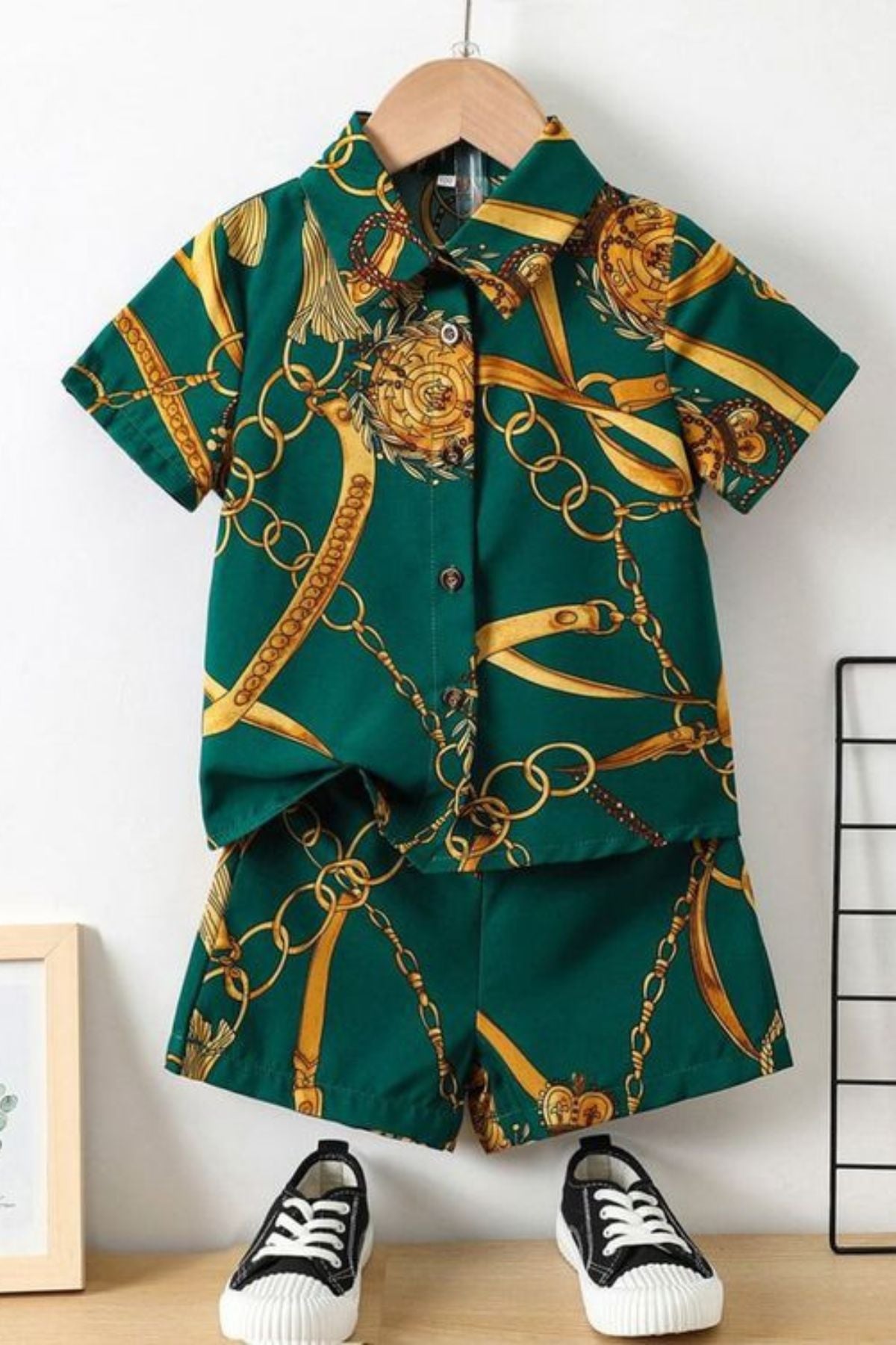 GREEN NEXUS BOYS COORDS SET