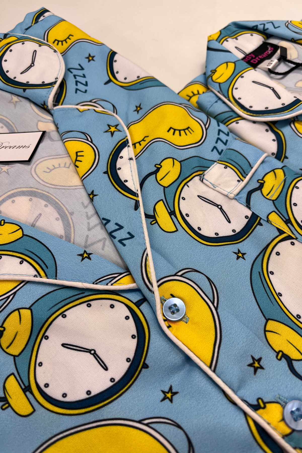 TICK TOCK FAMILY NIGHTSUITS SET
