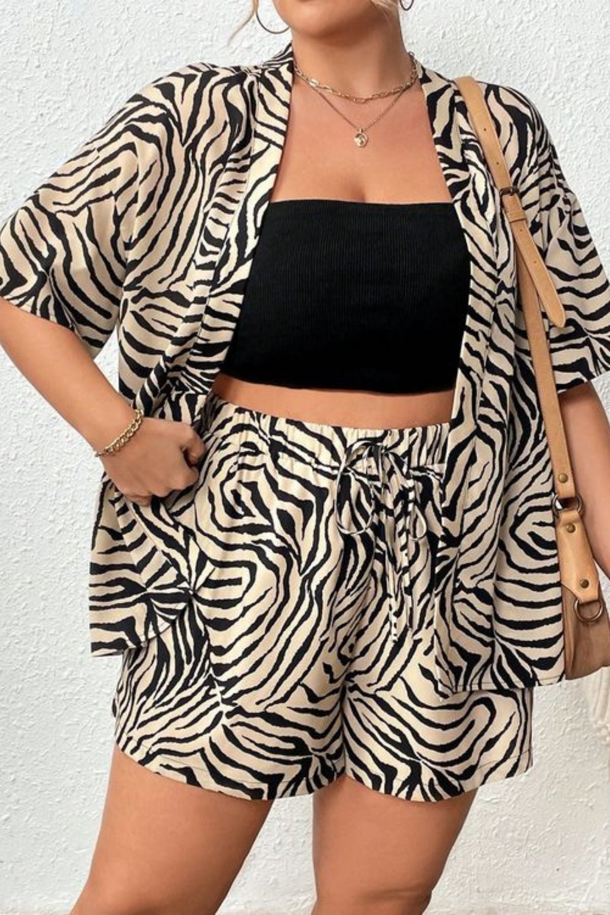 CURVY CHAOS WOMEN COORDS SET