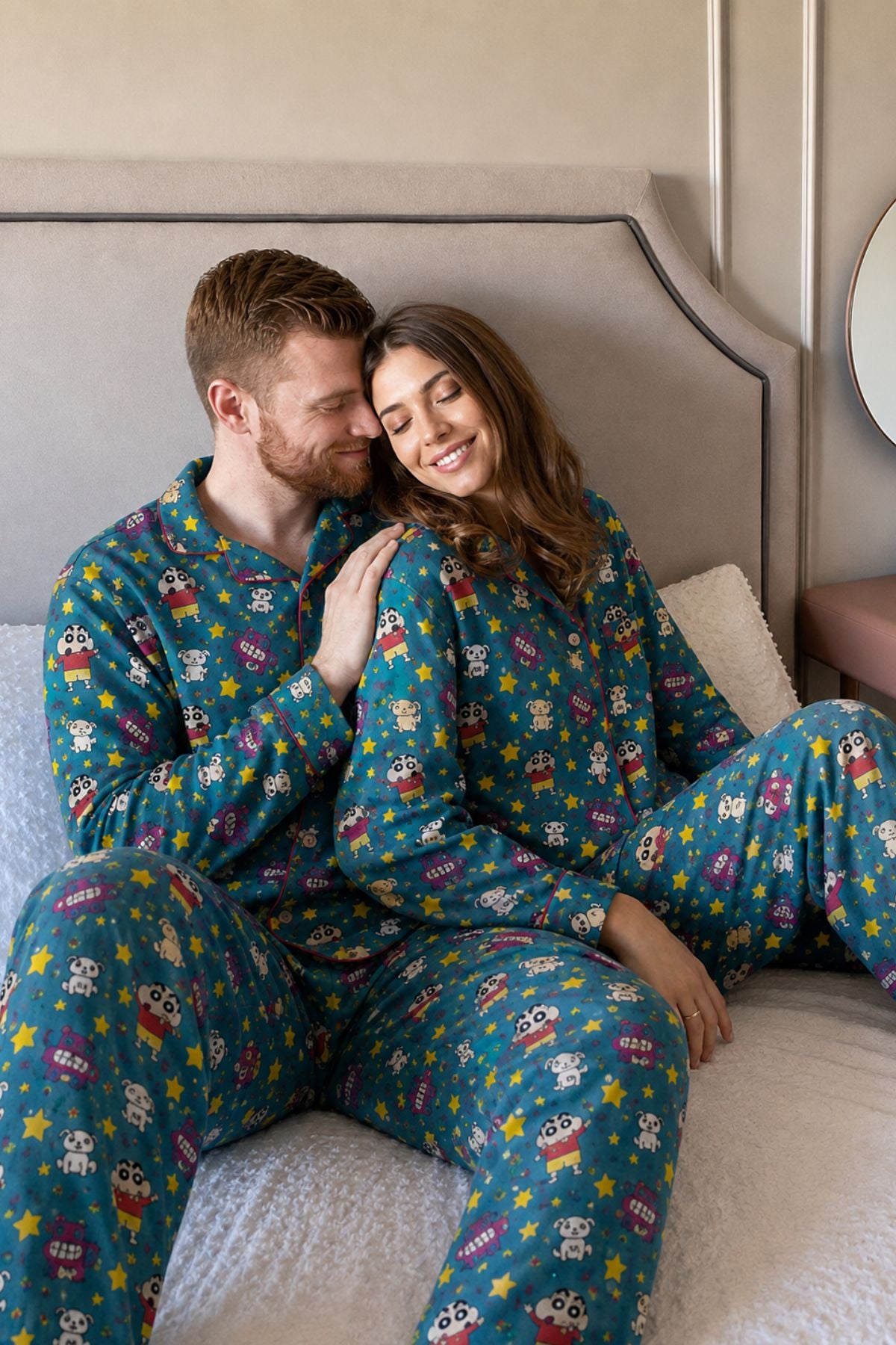 SHINCHAN COUPLE NIGHTSUITS SET