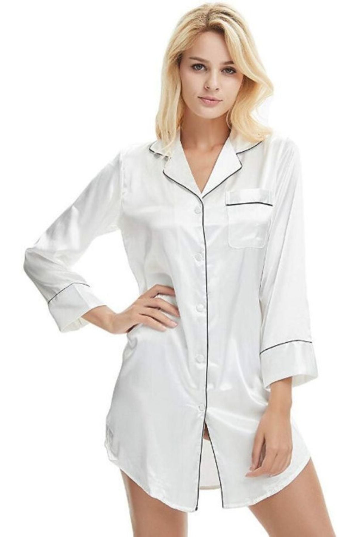 SNOWFALL SHIRT DRESS