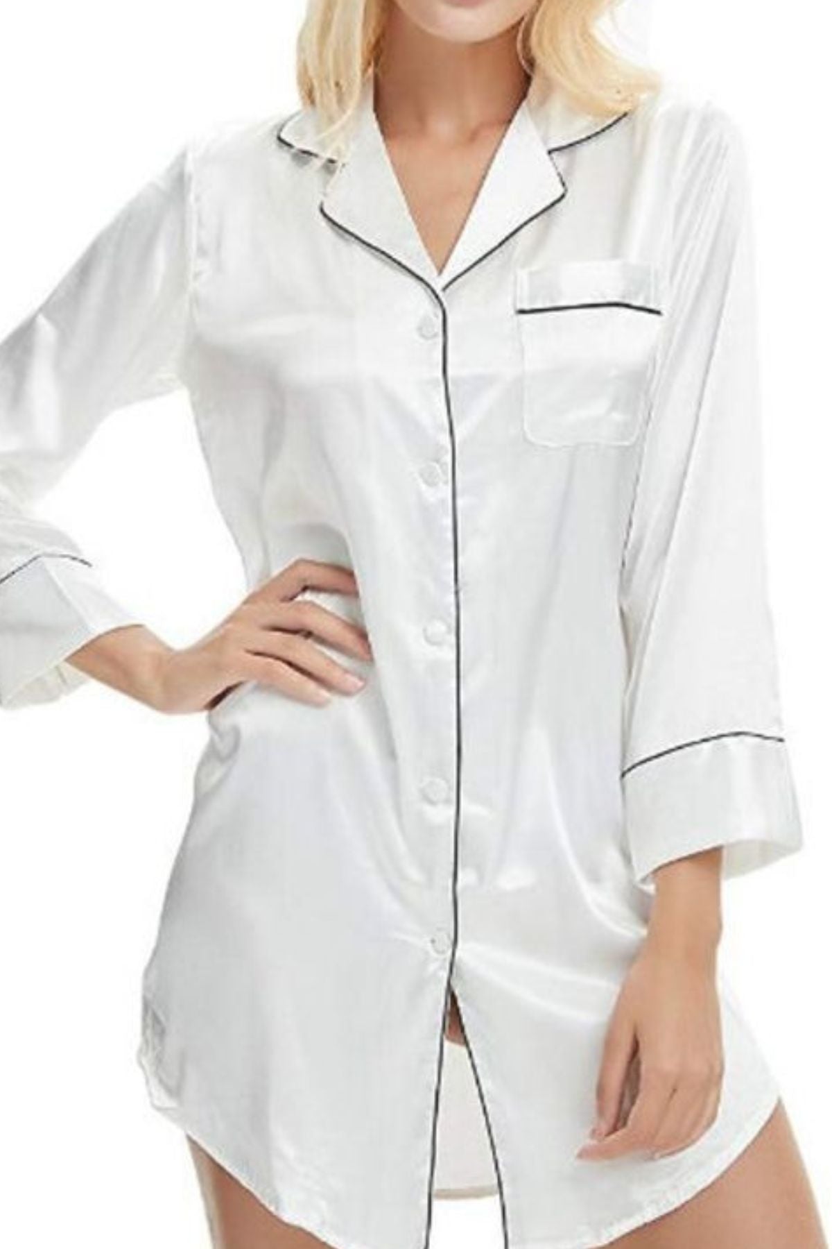 SNOWFALL SHIRT DRESS