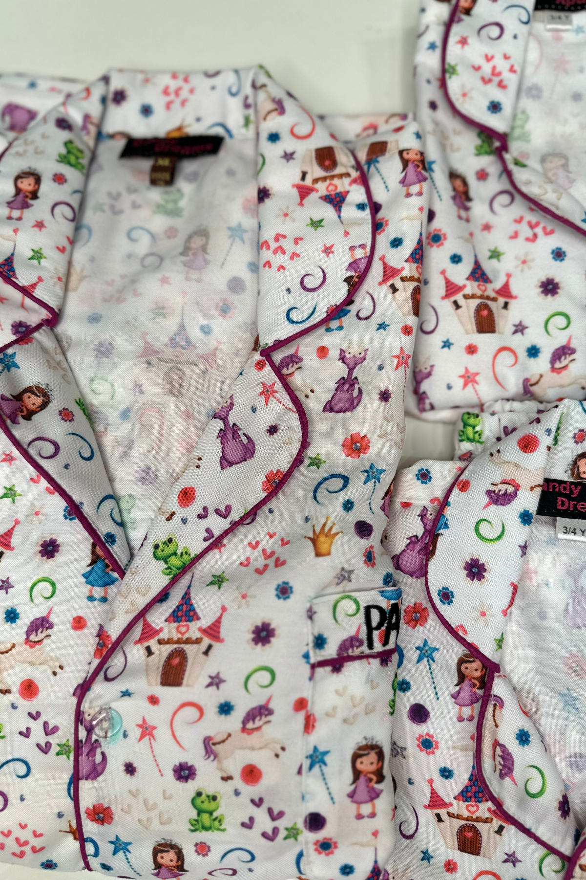 FAIRY-TALE SLUMBER KIDS NIIGHTSUITS SET