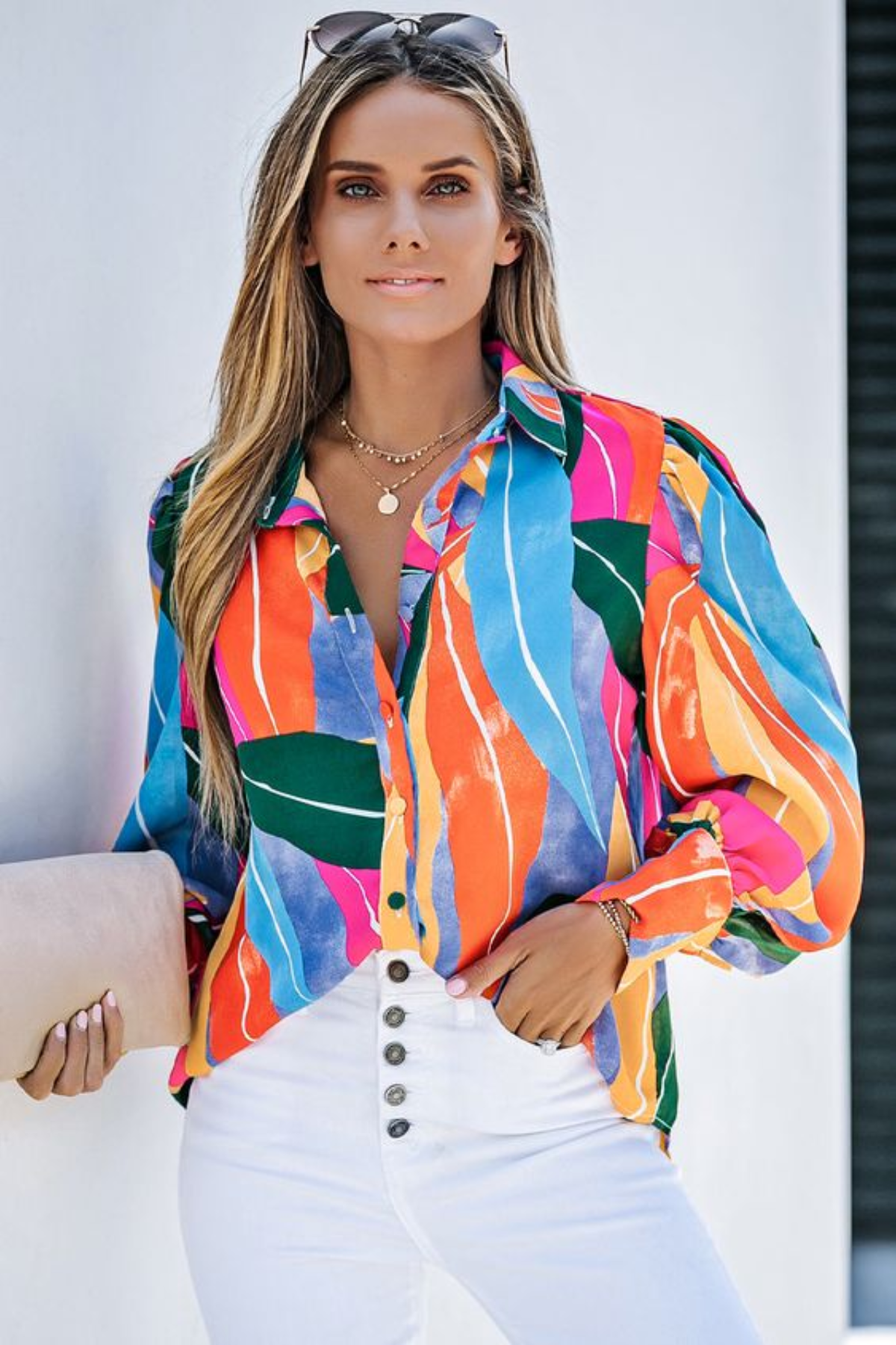 SUNSET SWIRL SHIRT
