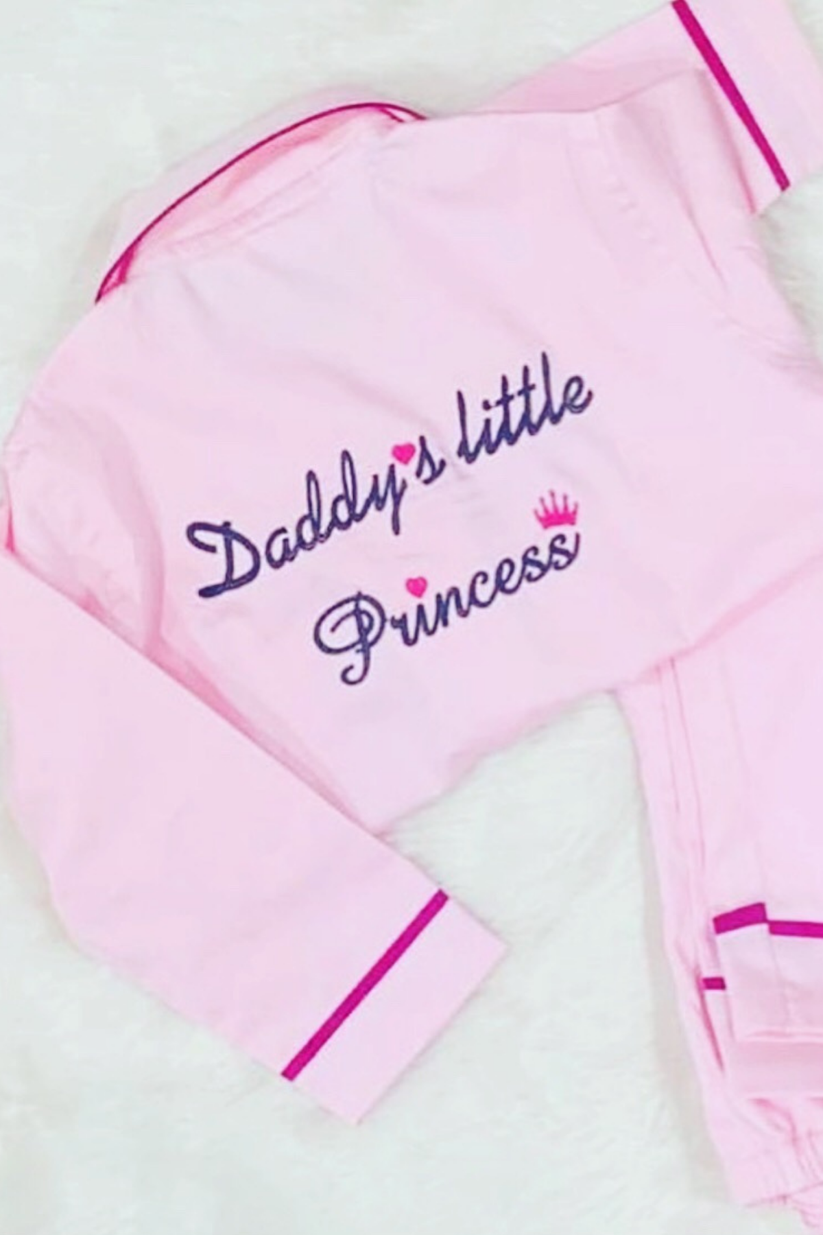DADDY'S LITTLE  PRINCESS KIDS NIGHTSUITS SET