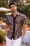 Leopard Luxe Men Shirt