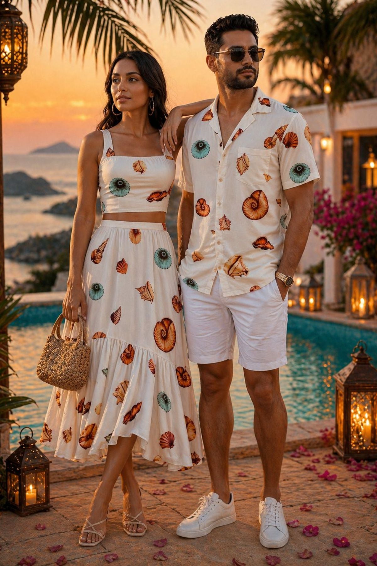 Seaside Charm Men Shirt