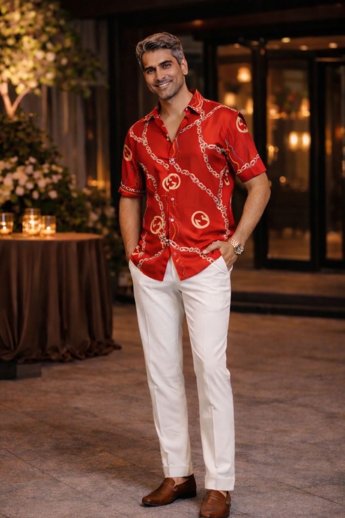 Scarlet Charm Men Shirt