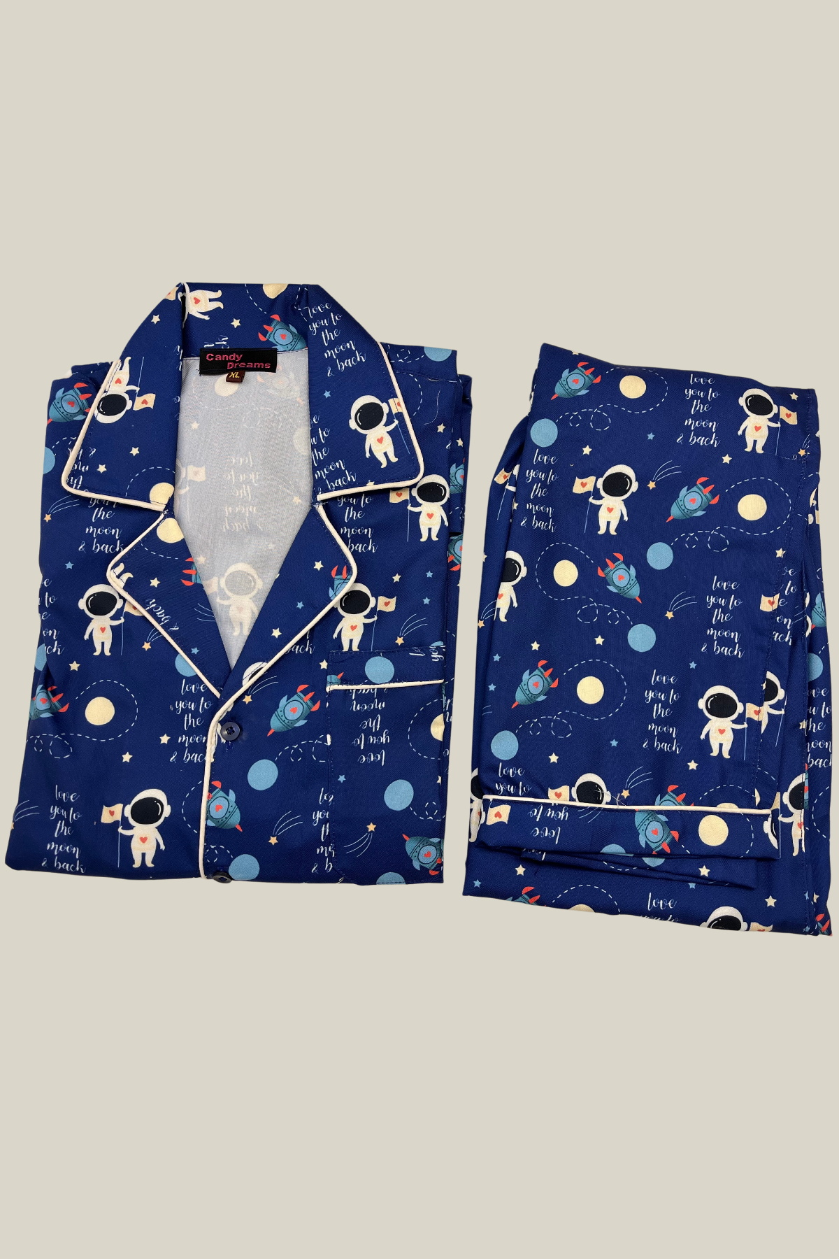 LUNAR LOVE FAMILY NIGHTSUITS SET