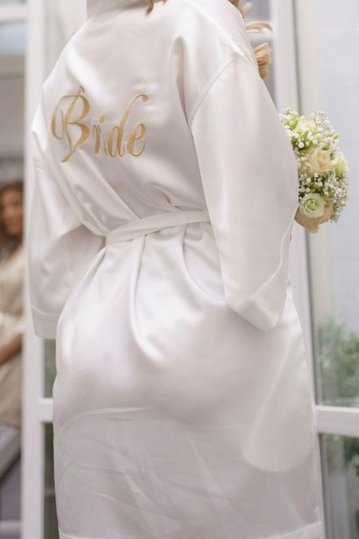 CREAMY BRIDE & BRIDESMAID ROBES