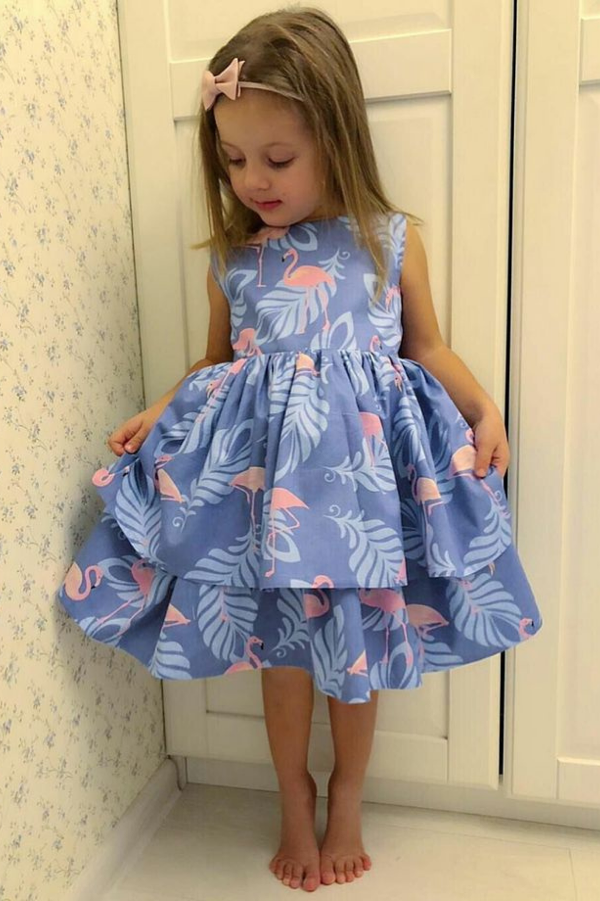 FLAMINGO OASIS FROCK