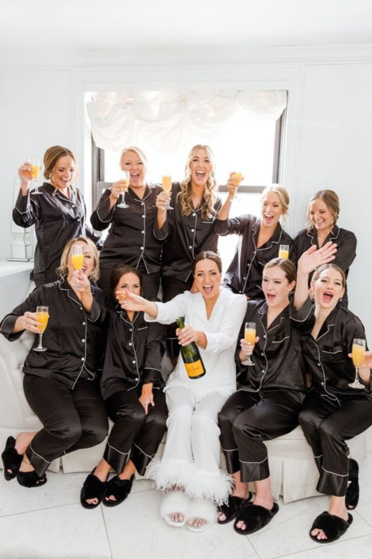 HARLEQUIN BRIDE & BRIDEMAIDS NIGHTSUITS