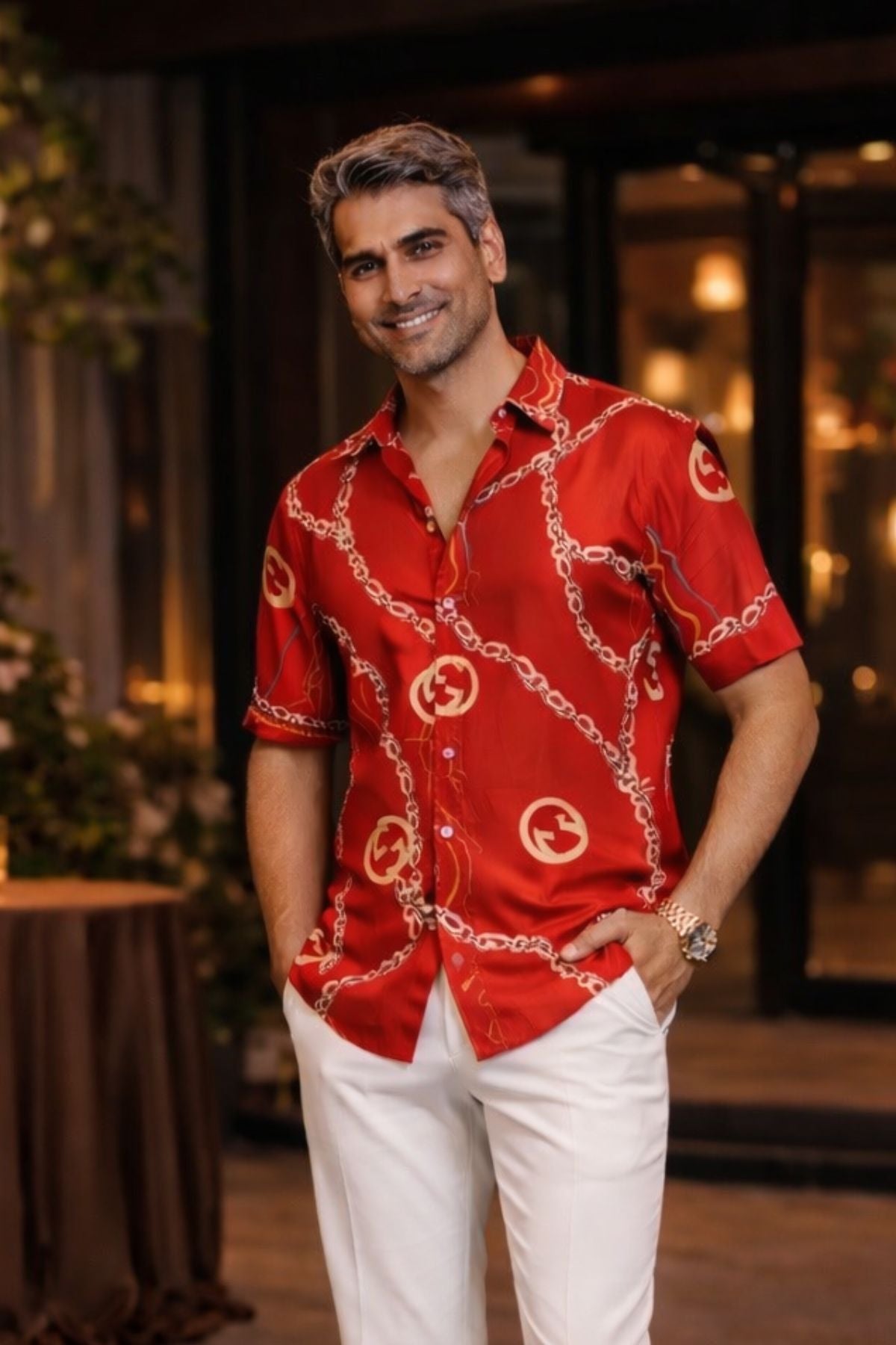 Scarlet Charm Men Shirt