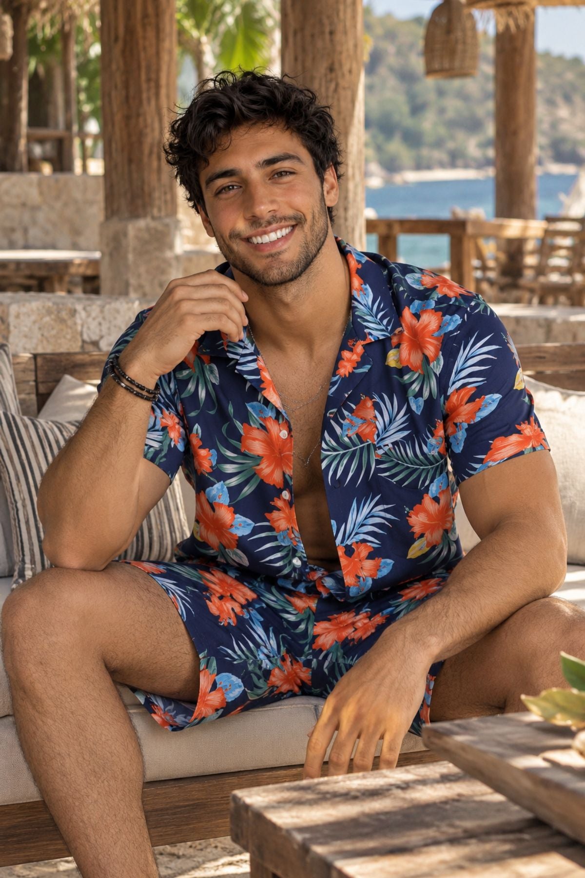 BOTANICAL BREEZE MEN CO-ORD SET