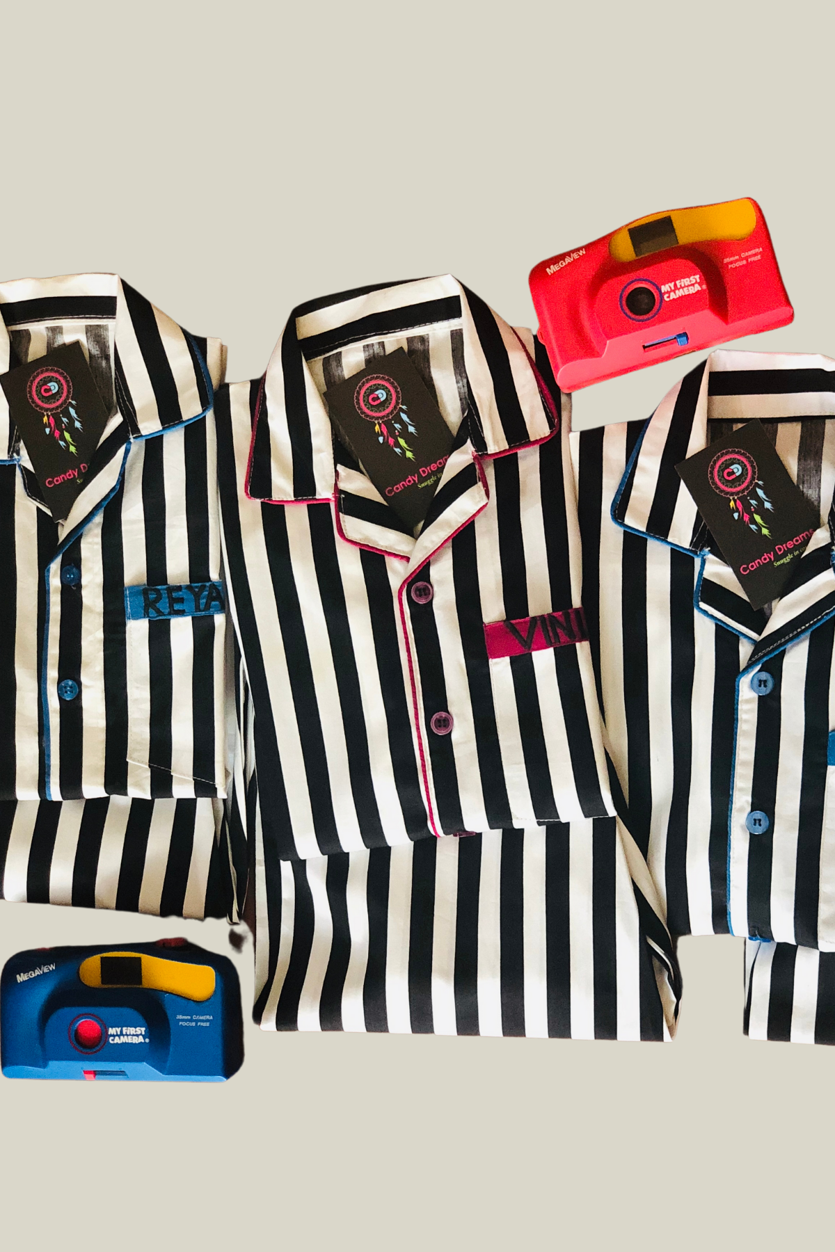 BOLD ZEBRA KIDS NIGHTSUITS SET