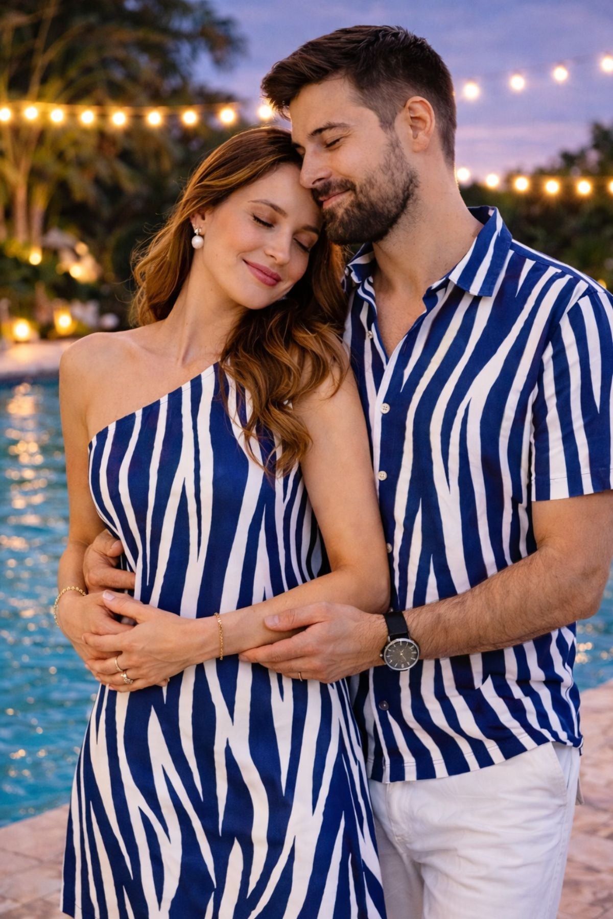 Sapphire Splash Couple Set