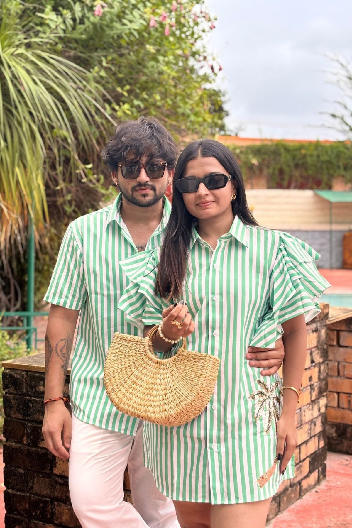 PALM TRAILI COUPLE SET