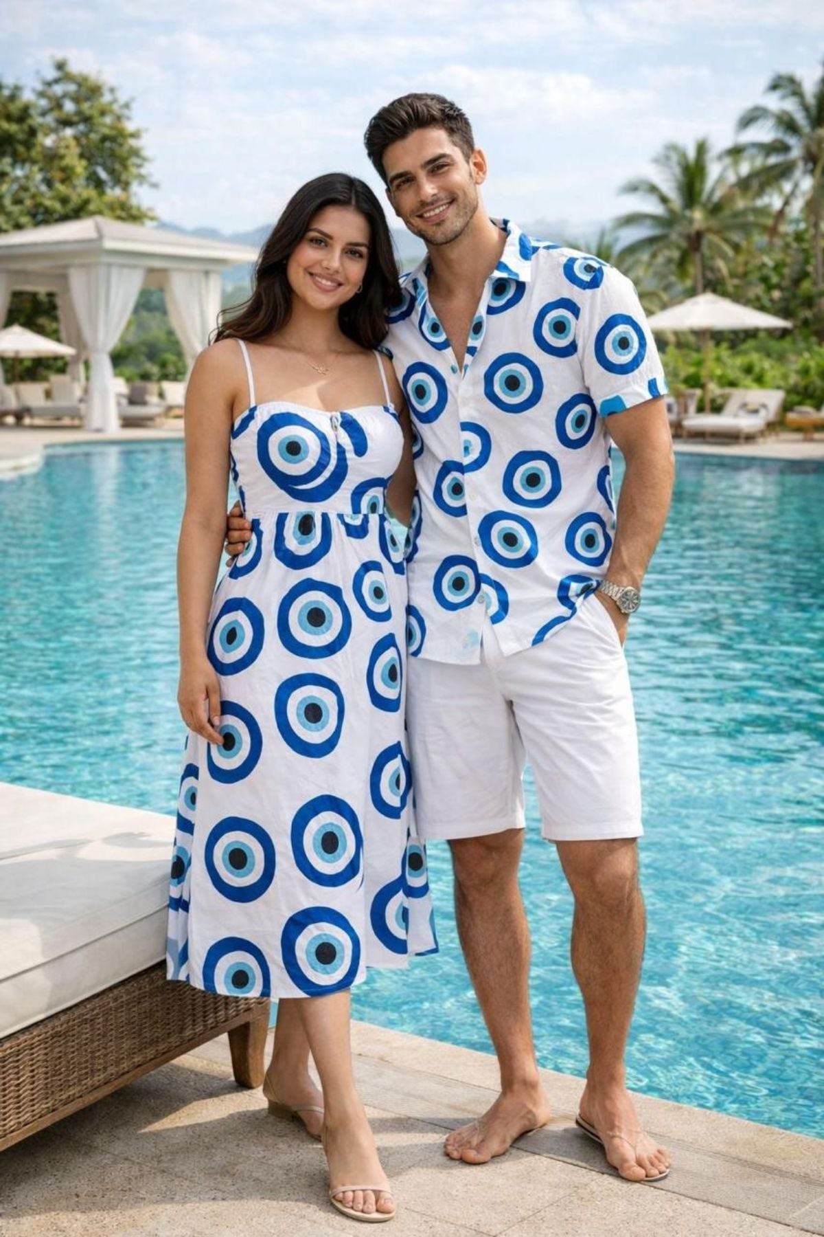 Evil Eye Breeze Couple Set