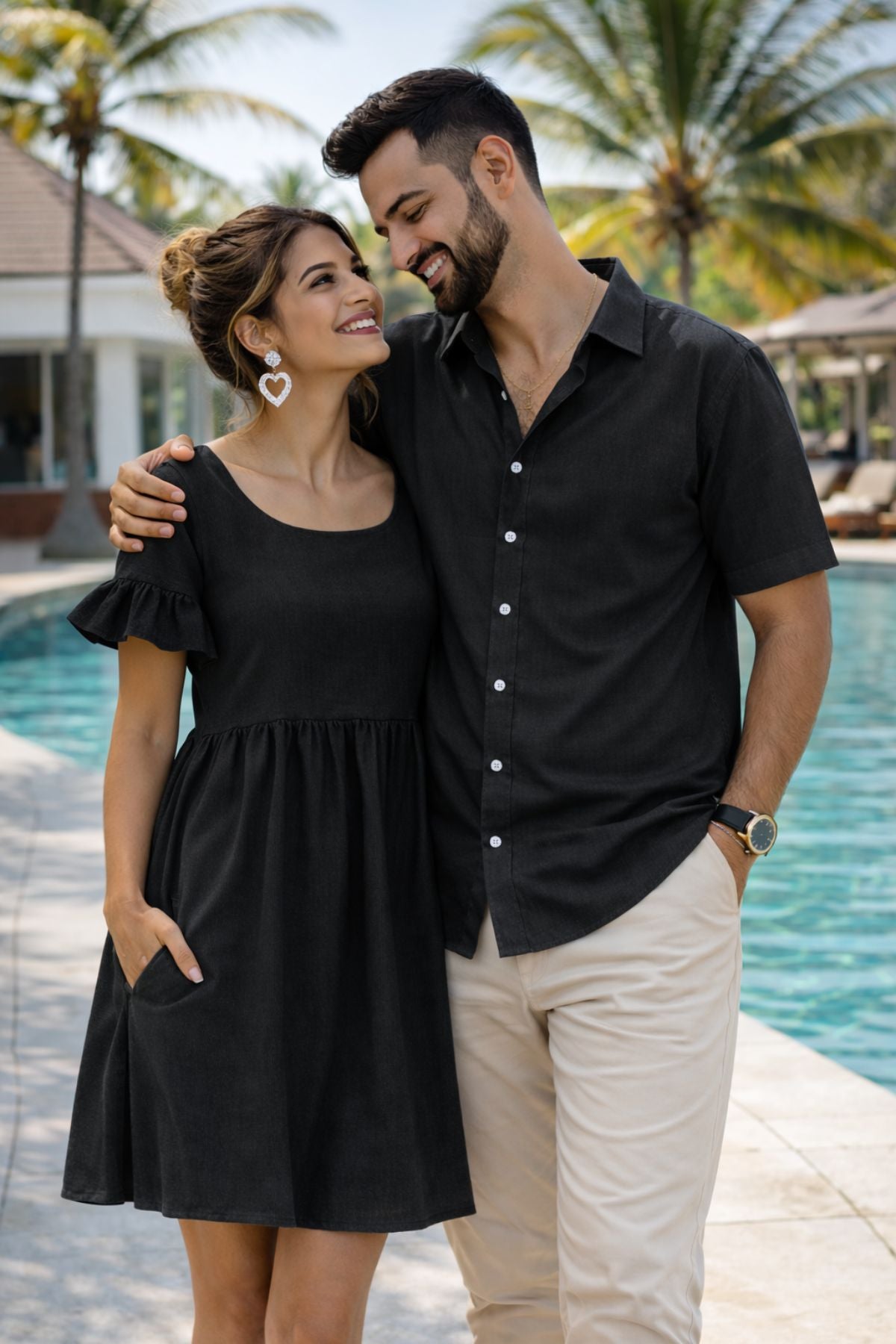Black Bliss Couple Set