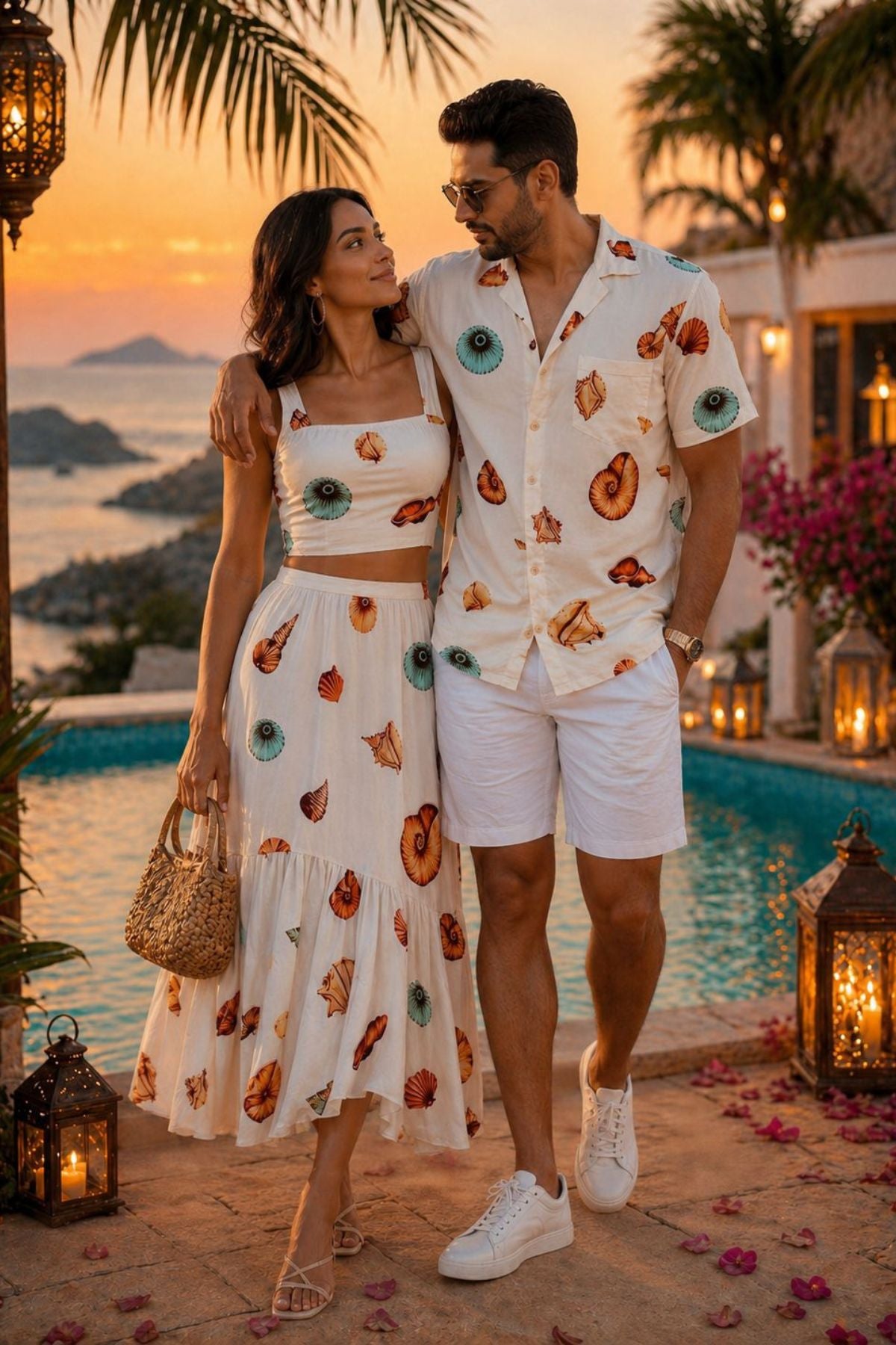 Seaside Charm Men Shirt