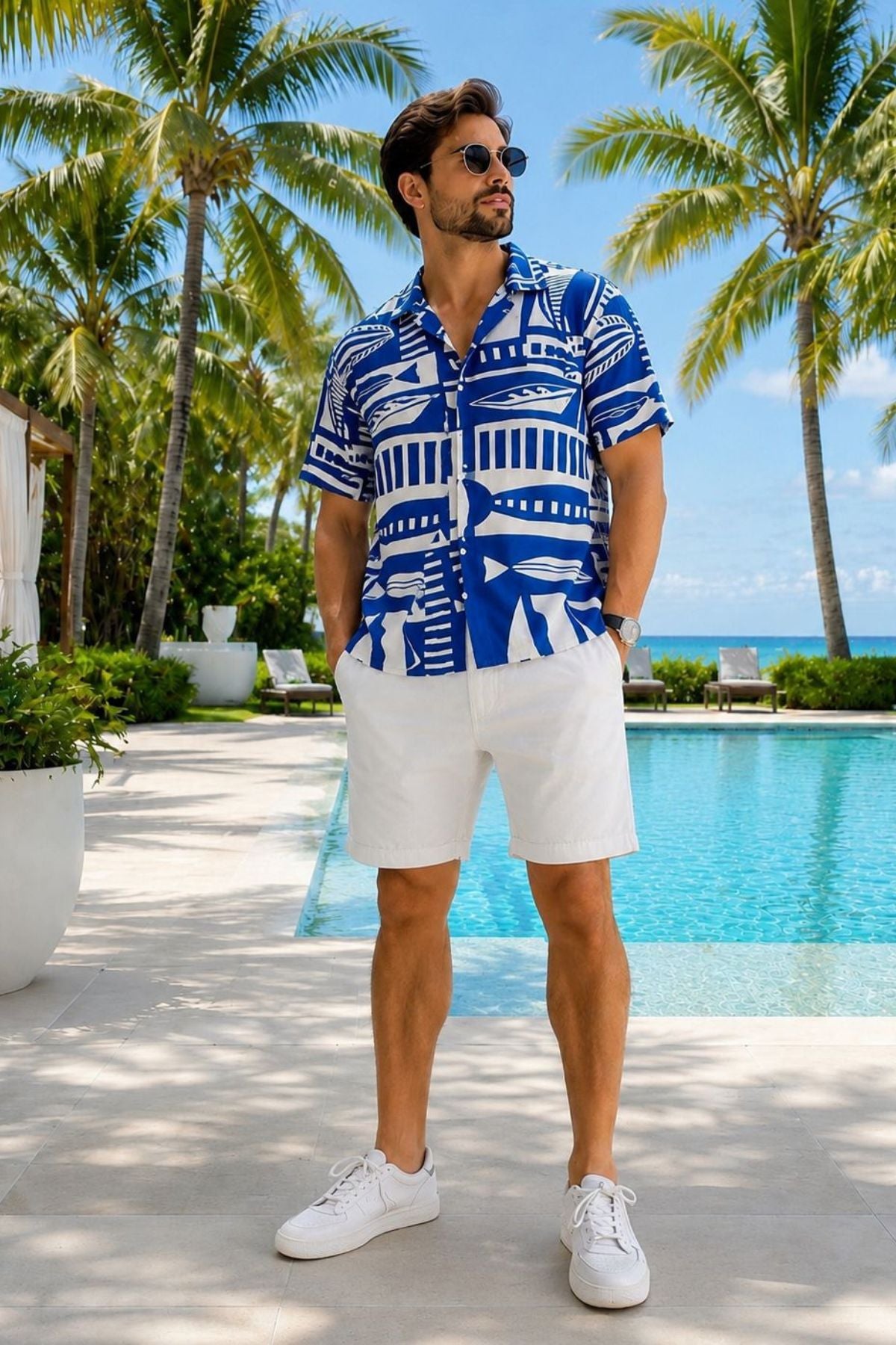 Palm Paradise Men Shirt