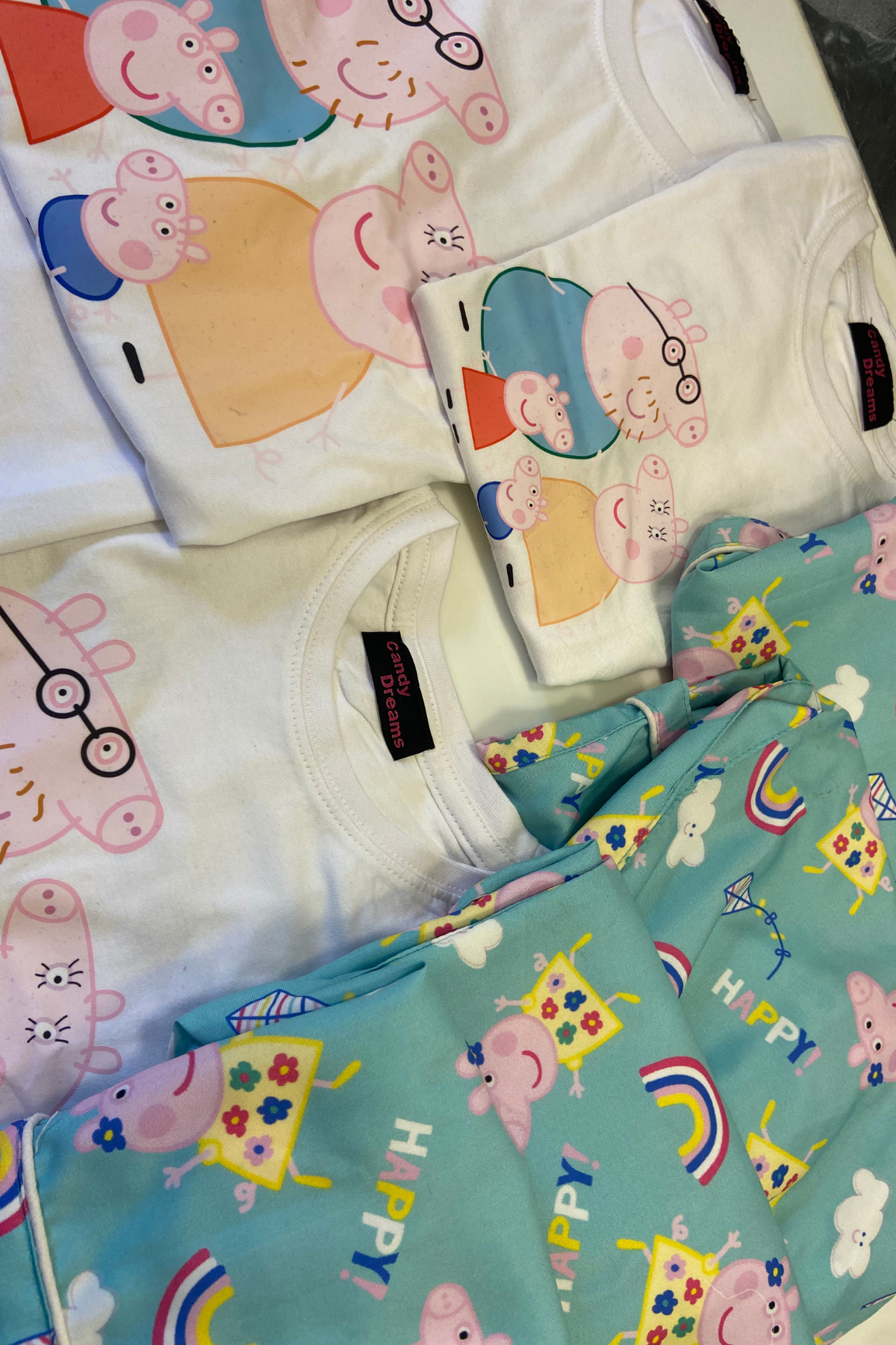 PEPPA'S COZY CLAN FAMILY NIGHTSUITS SET