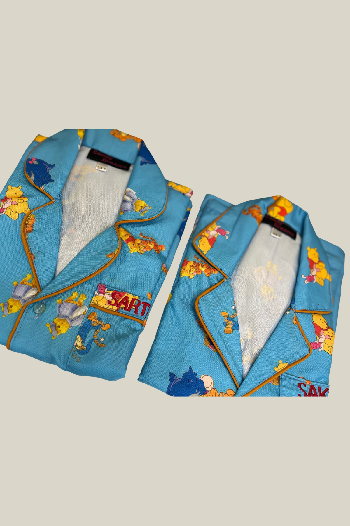 WINNIE'S DREAMY FAMILY NIGHTSUITS SET