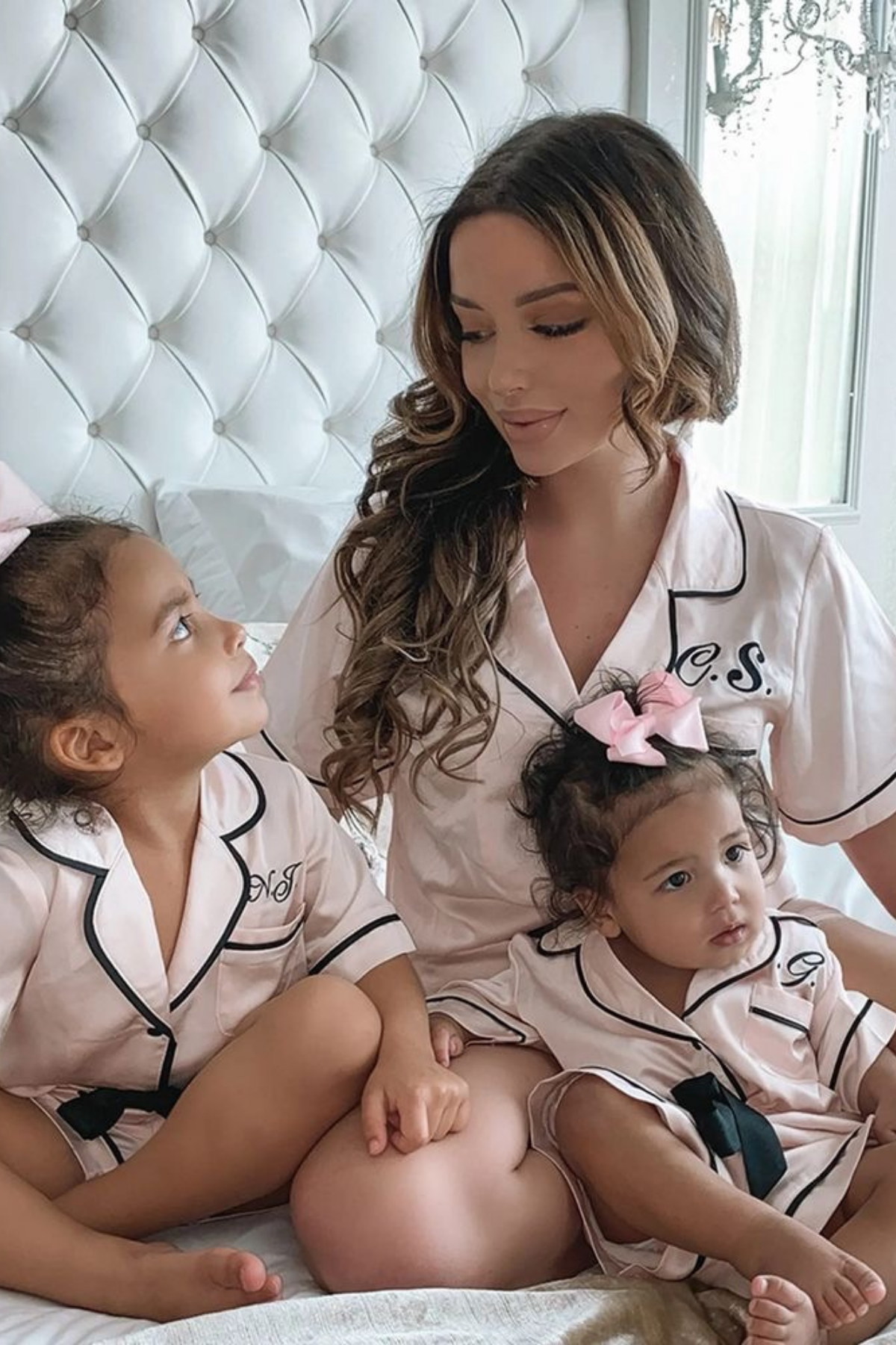 ROSEY GLAMOUR FAMILY NIGHTSUITS SET