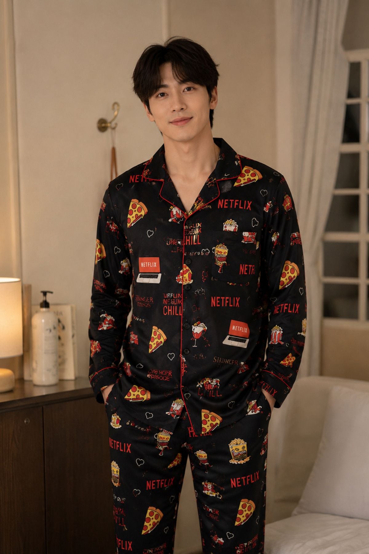 FILM FANATIC COUPLE NIGHTSUITS SET