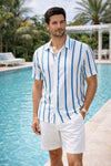 Coastal Stripe Men Shirt