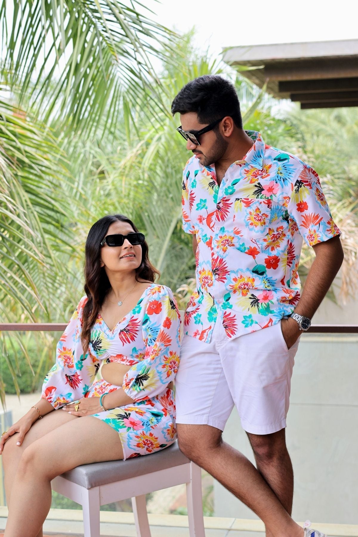 TROPICAL TRANCE WOMEN DRESS