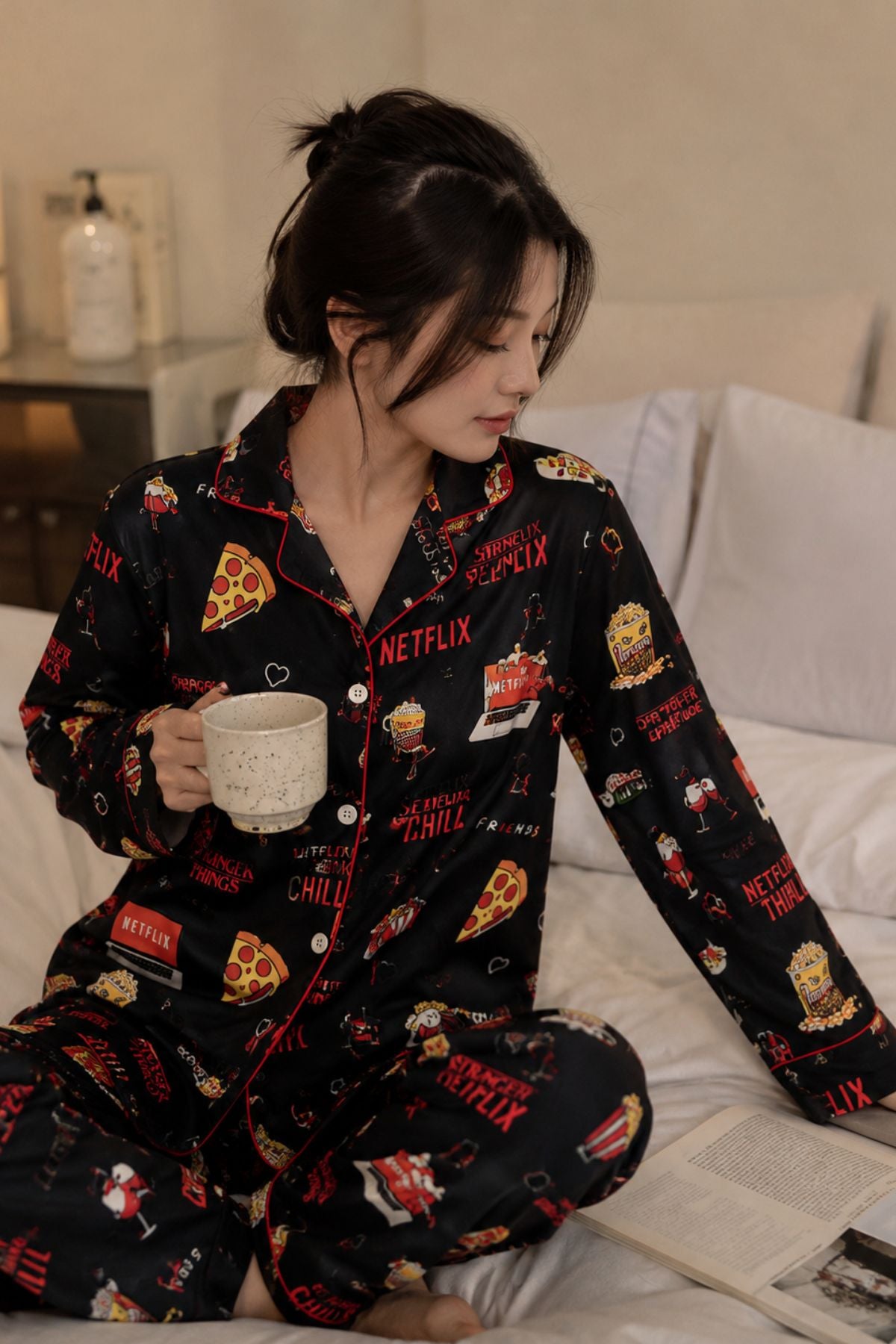 FILM FANATIC COUPLE NIGHTSUITS SET