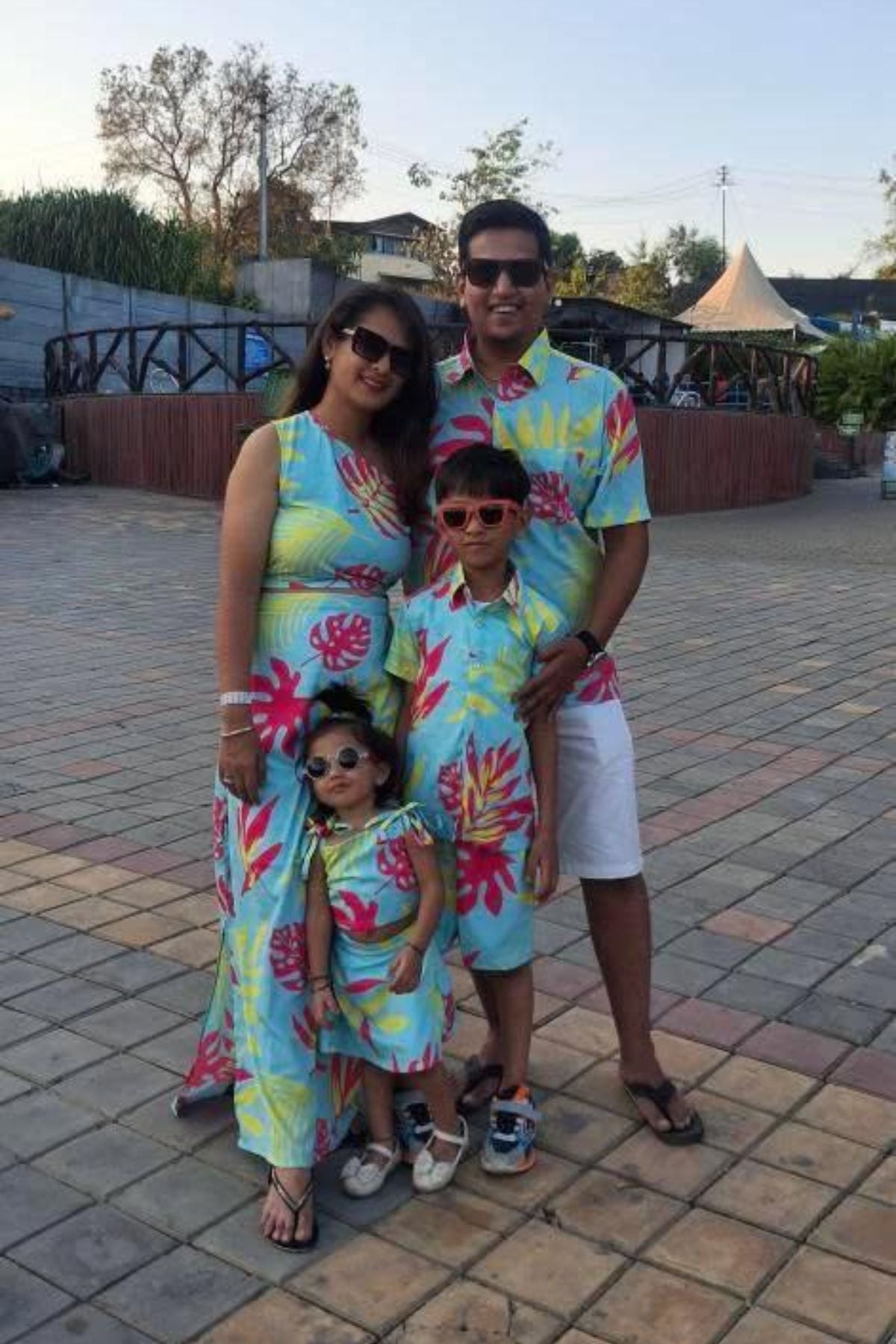 NEON PALM BOYS COORDS