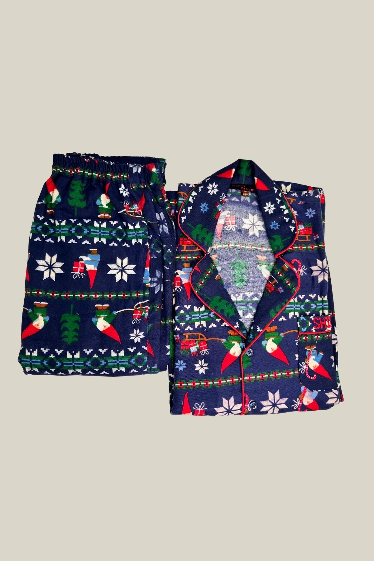 SANTA  CLAUS MEN  NIGHTSUIT SET