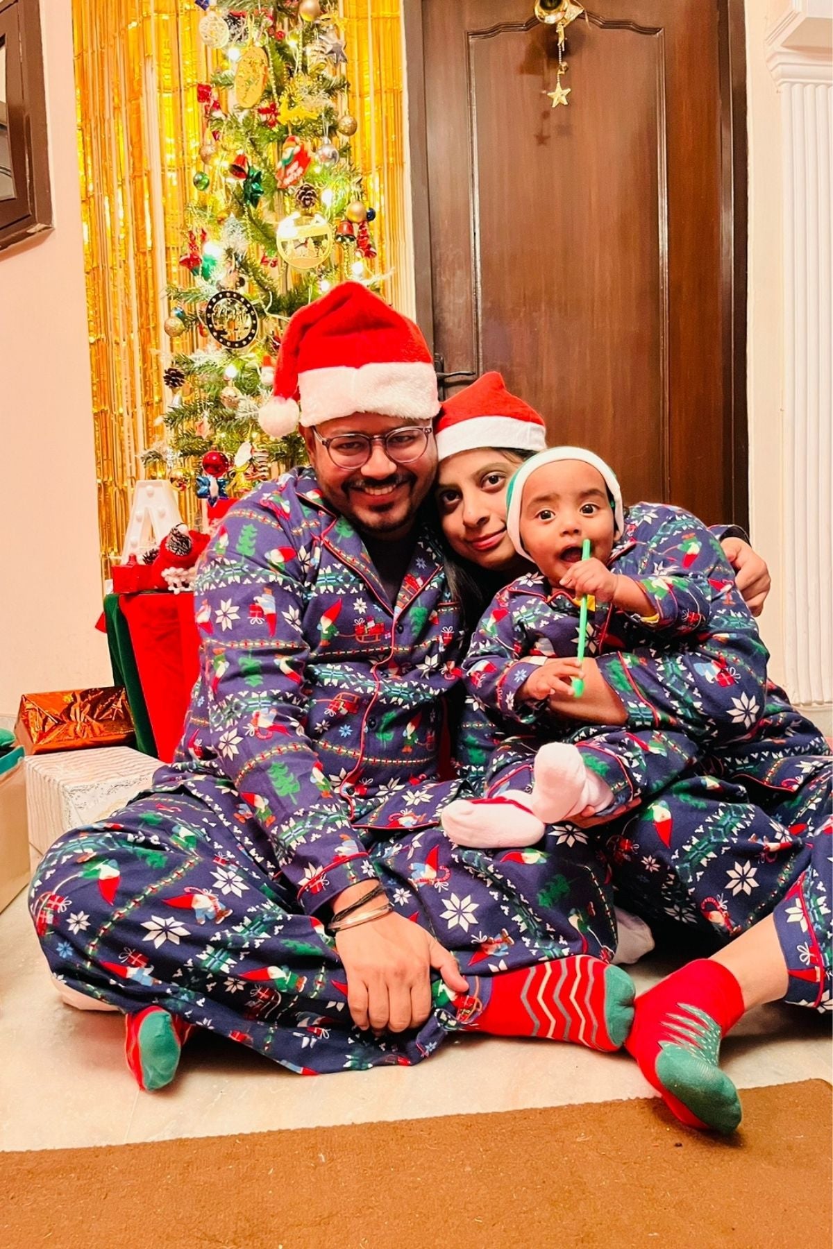 SANTA  CLAUS MEN  NIGHTSUIT SET