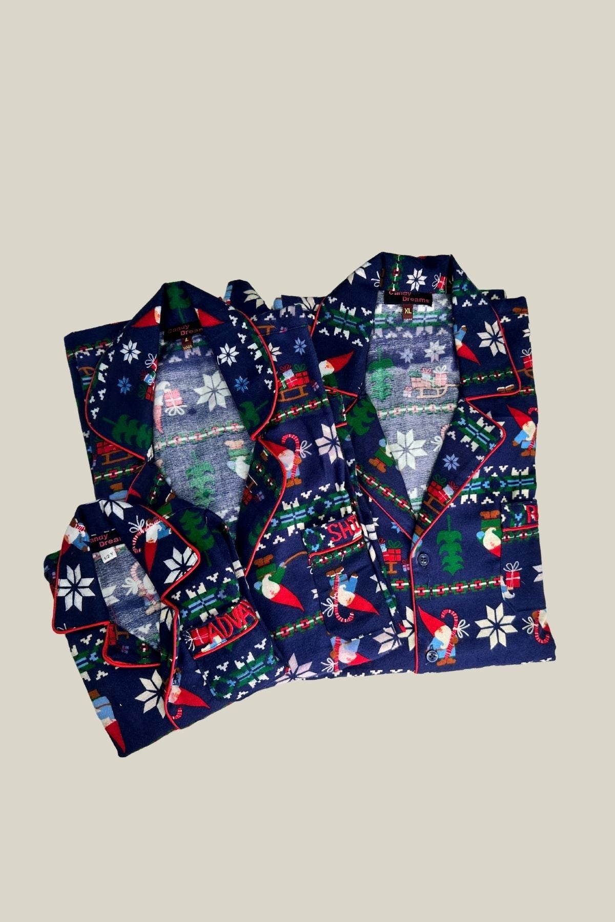 SANTA CLAUS FAMILY  NIGHTSUIT SET