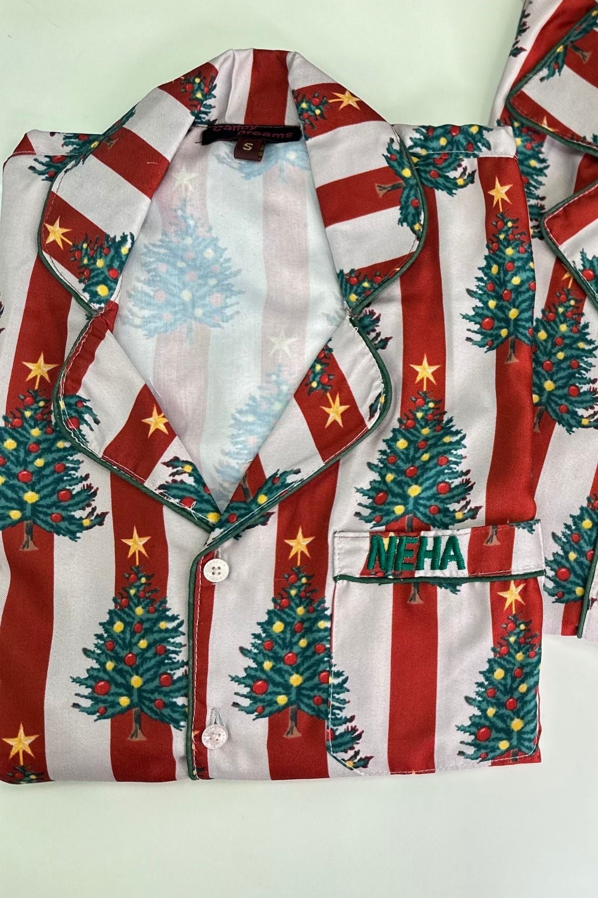 FRASER FIR TREE GIRL NIGHTSUIT SET