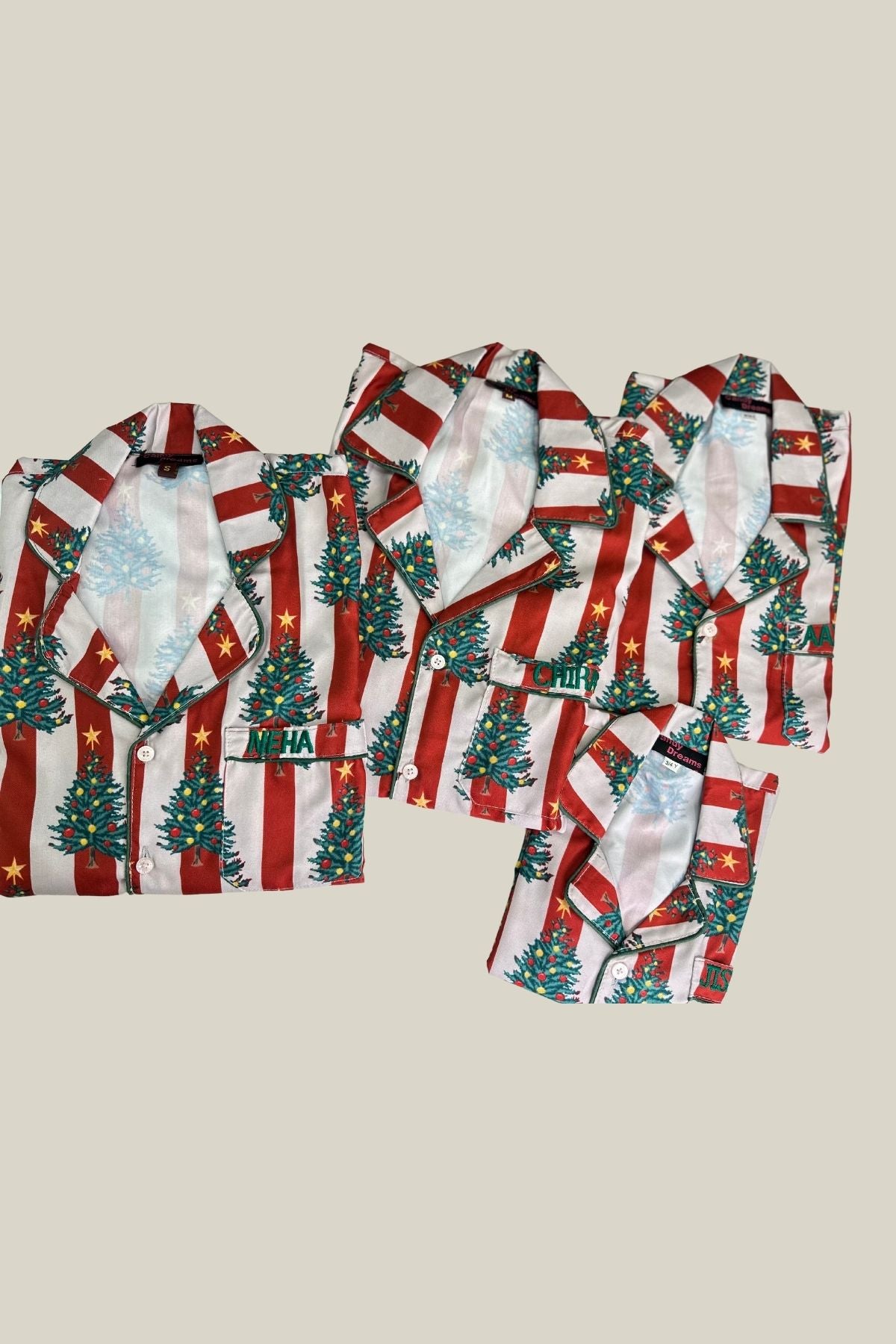 FRASER FIR TREE GIRL NIGHTSUIT SET