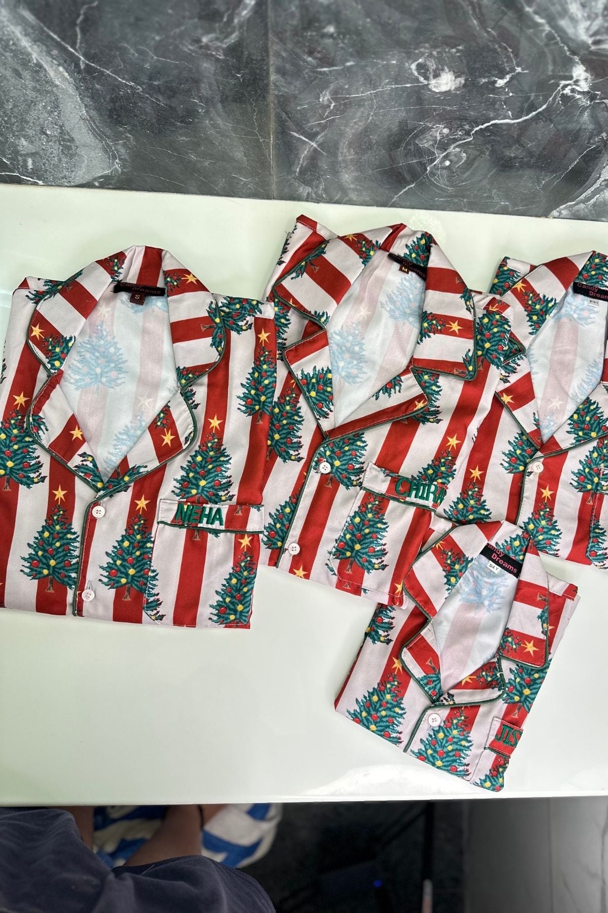 FRASER FIR TREE GIRL NIGHTSUIT SET
