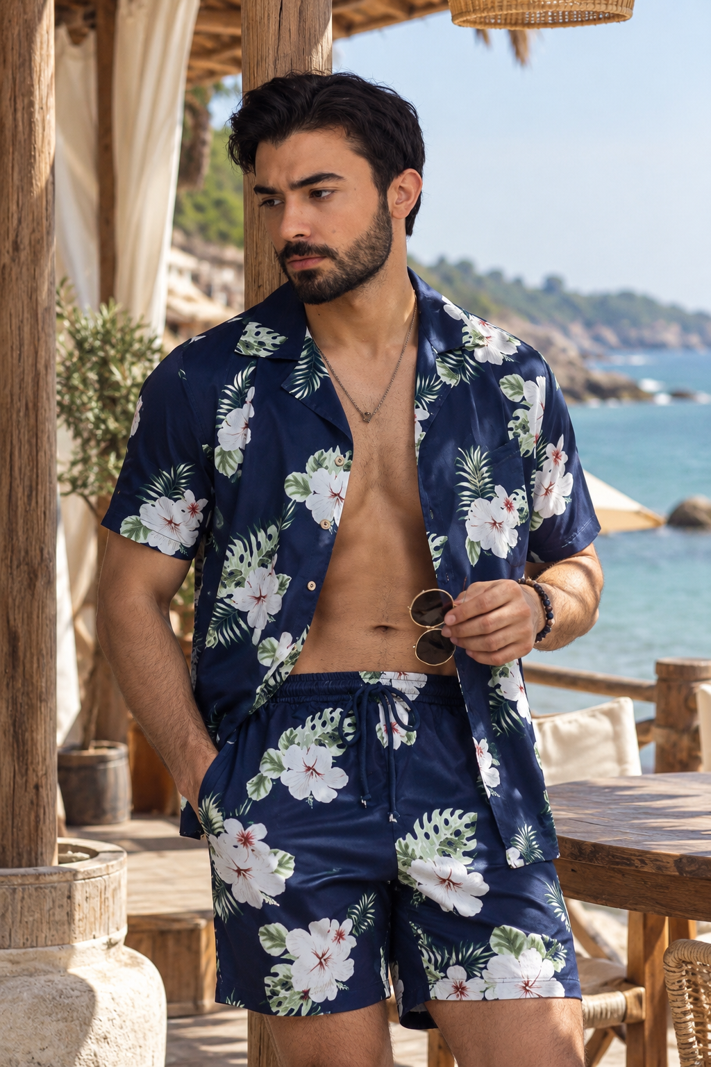 SURFSIDE BLOOM MEN COORD SET