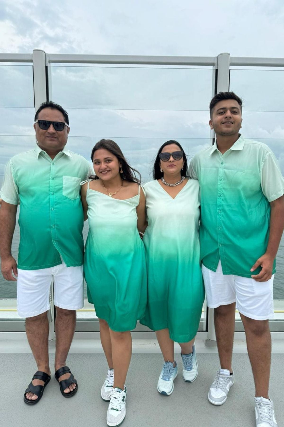 TEAL TWILIGHT FAMILY SET