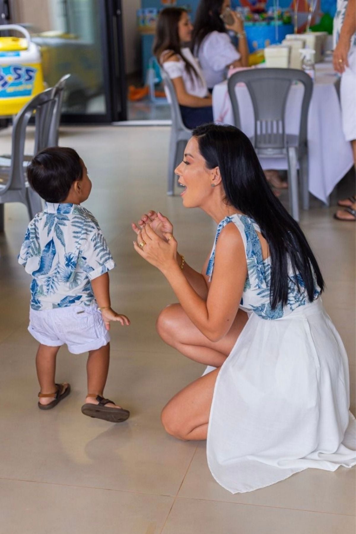 BLUE SAGE UNO WOMEN DRESS