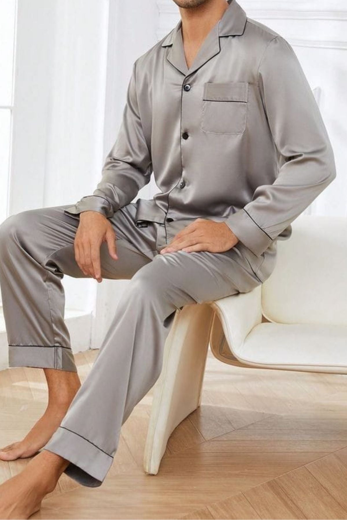 GREY MEN NIGHTSUITS SET