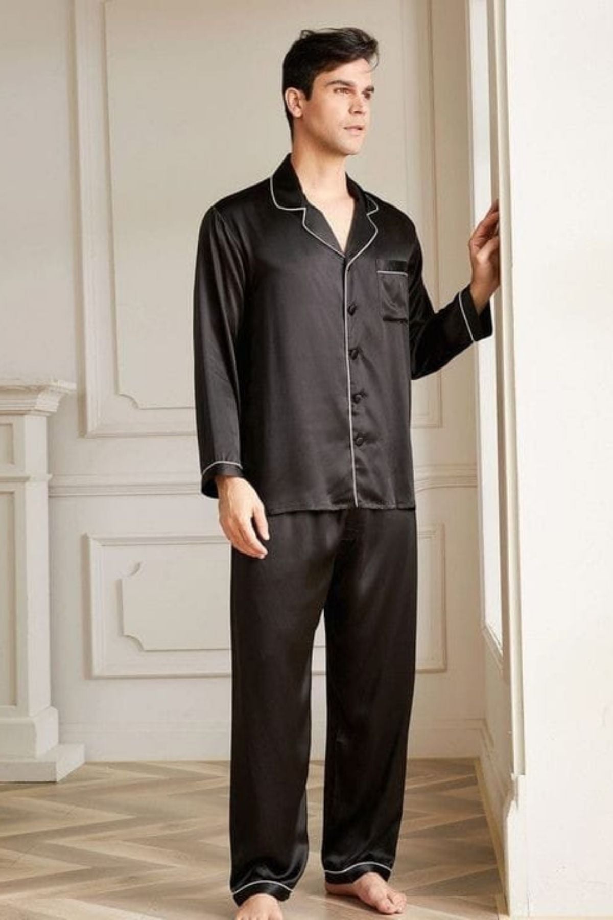 CHARCOAL MEN NIGHTSUITS SET