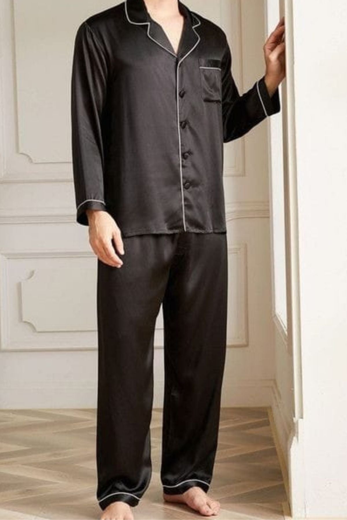 CHARCOAL MEN NIGHTSUITS SET