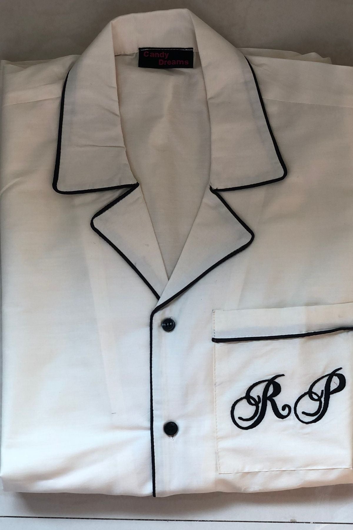 GHOST WHITE  MEN NIGHTSUITS SET