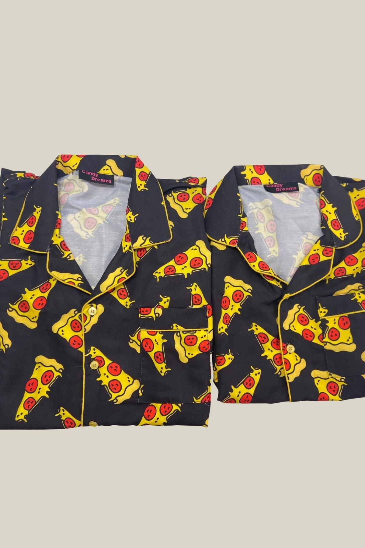 PIZZA DELIGHT WOMEN  NIGHTSUITS SET