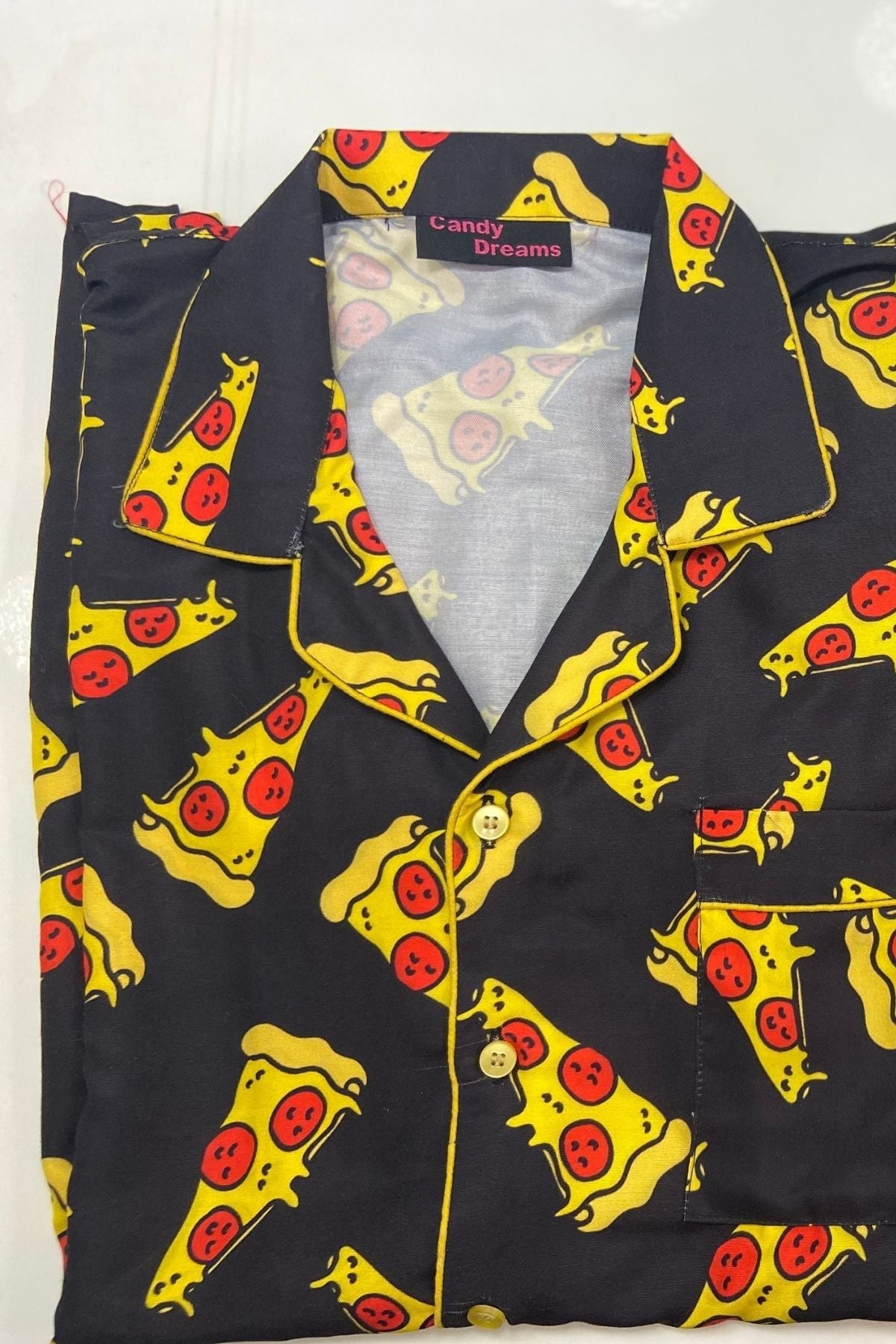PIZZA DELIGHT COUPLE  NIGHTSUITS SET